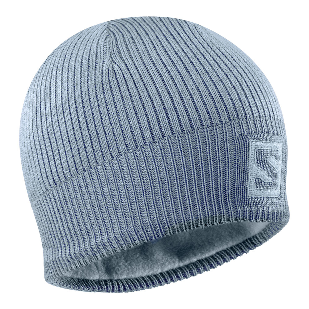 Caciula Salomon LOGO BEANIE OSFA Albastru deschis photo 1 Caciula Salomon LOGO BEANIE OSFA Albastru deschis photo 1